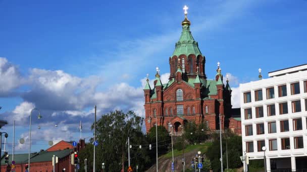 Catedral Asunción Helsinki Video — Vídeos de Stock