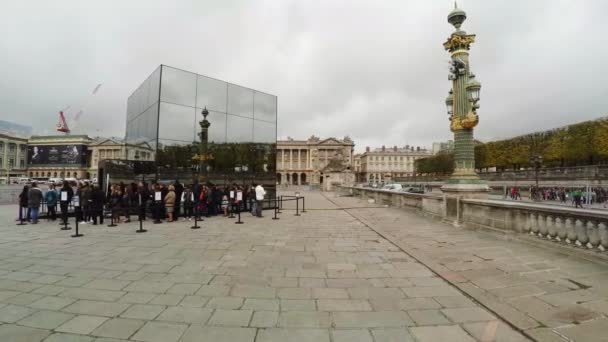 París Arquitectura Atracciones Casas Antiguas Calles Barrios Lugares Icónicos Disparo — Vídeos de Stock