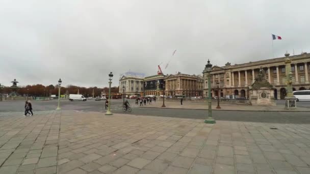 Parigi Architettura Attrazioni Vecchie Case Strade Quartieri Luoghi Iconici Girato — Video Stock