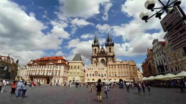 Prague Czech Republic Summer 2015 프라하의 공화국 비디오는 Uhd 실시간 — 비디오