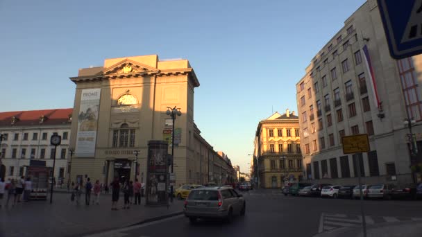 プラハ チェコ共和国 2015年夏 プラハ 旧プラハ 古い家 通りや地区 チェコ共和国 Uhdでのビデオ — ストック動画