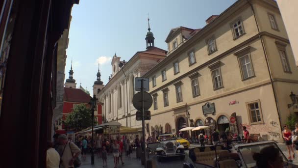 Prag Çek Cumhuri Yeti Yaz 2015 Prag Yaşlı Prag Mimarlık — Stok video