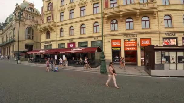 Prague République Tchèque Été 2015 Maison Municipale Prague République Tchèque — Video