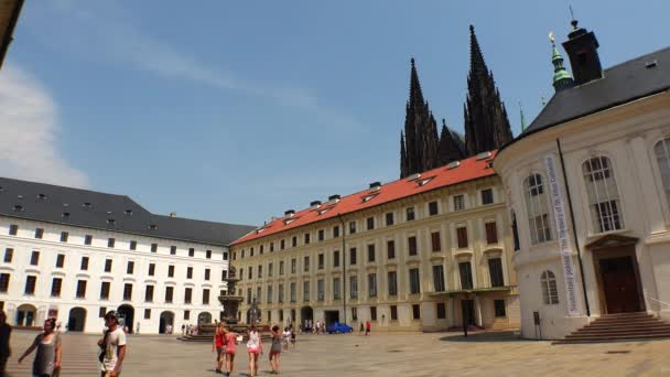 Prague République Tchèque Été 2015 Église Saint Vitus Prague République — Video