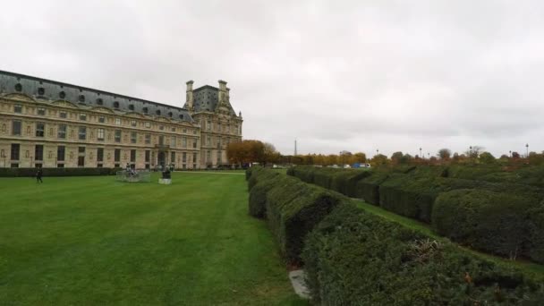 루브르 파리의 박물관 프랑스 Uhd 비디오 — 비디오