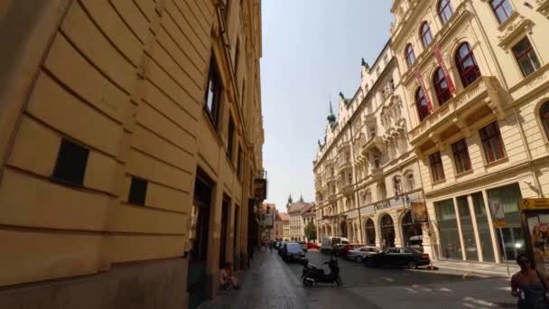 Prag Çek Cumhuri Yeti Yaz 2015 Prag Yaşlı Prag Mimarlık — Stok video