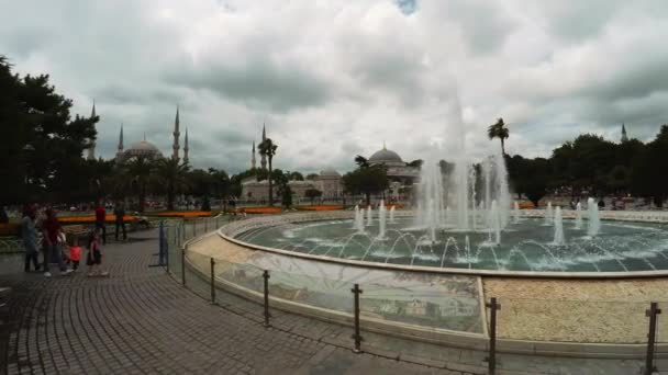 Istanbul Turquie Été 2017 Mosquée Bleue Mosquée Sultan Ahmed Istanbul — Video