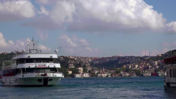 Ligplaats Istanbul Turkije Video Uhd — Stockvideo