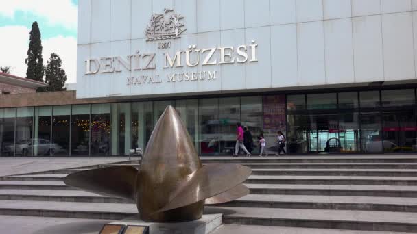 Museo Naval Estambul Deniz Muzesi Video Uhd — Vídeos de Stock