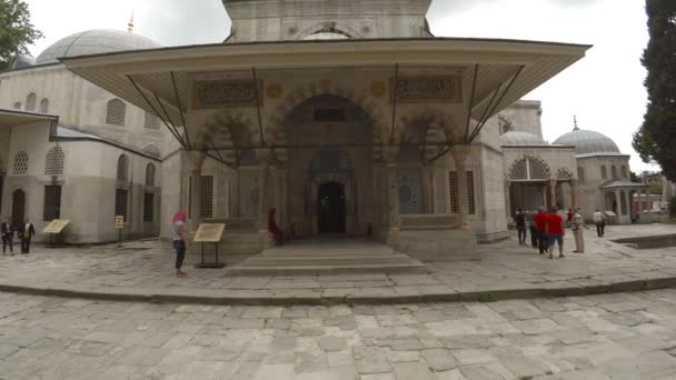 Istanbul Turquia Summer 2017 Mesquita Aya Sophia Istambul Turquia Vídeo — Vídeo de Stock