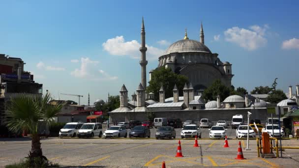 Istanbul Turkey Summer 2017 Oude Moskee Het Centrum Van Istanbul — Stockvideo