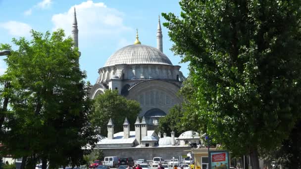 Istanbul Turquie Été 2017 Ancienne Mosquée Dans Centre Istanbul Turquie — Video