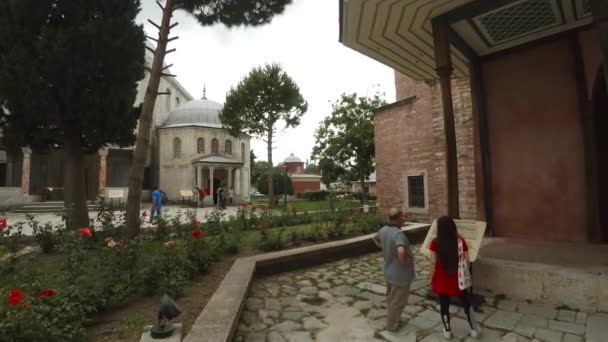 Istanbul Turkey Summer 2017 Aya Sophia Mosque Istanbul Turkey Video — Stock Video