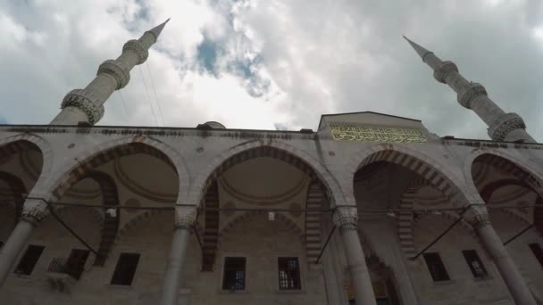 Блакитна Мечеть Мечеть Султана Ахмеда Стамбулі Туреччина Відео Uhd — стокове відео