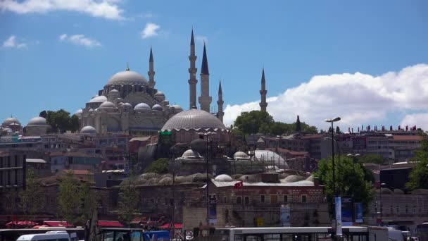 Istanbul Turquie Été 2017 Ancienne Mosquée Dans Centre Istanbul Turquie — Video
