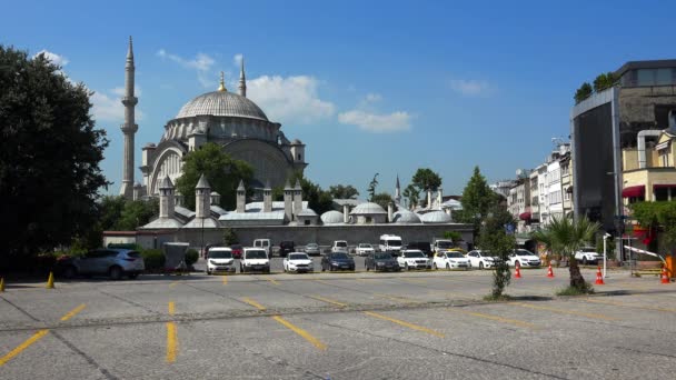 Stanbul Turkey Yaz 2017 Stanbul Merkezinde Antik Cami Hindi Video — Stok video