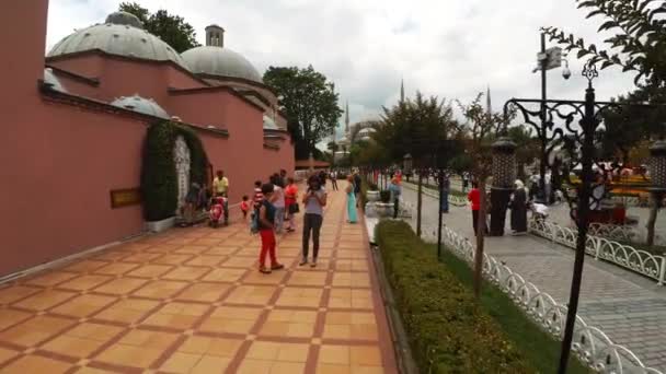 Istanbul Turquie Été 2017 Mosquée Bleue Mosquée Sultan Ahmed Istanbul — Video