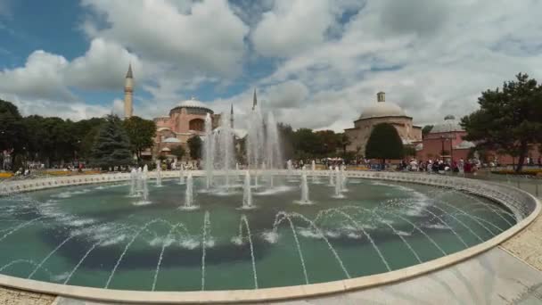 Istanbul Turquie Été 2017 Mosquée Aya Sophia Istanbul Turquie Vidéo — Video