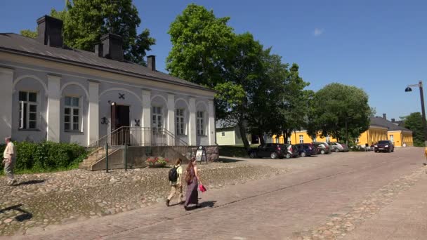 Les gens marchent dans la rue — Video