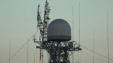 Antenler savaş gemisi. 4k.