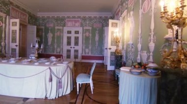 Muhteşem Odalar ve St Petersburg Catherine sarayın iç.