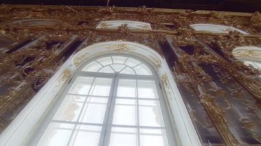 Muhteşem Odalar ve St Petersburg Catherine sarayın iç.