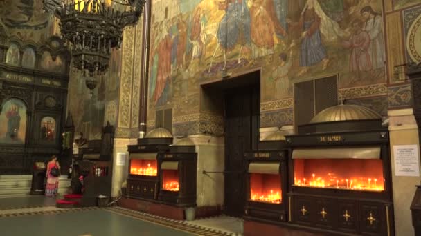 La Catedral de la Asunción en Varna — Vídeos de Stock