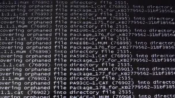 Un système informatique redémarre 