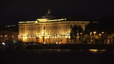 Saint-Petersburg Sanat Akademisi. İyi geceler. 4k.