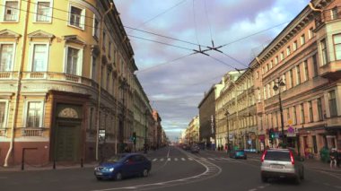 Nevsky prospect. Saint-Petersburg. 4k.