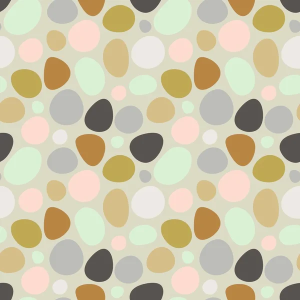 Motif sans couture avec texture tachetée abstraite dans des couleurs pastel — Image vectorielle