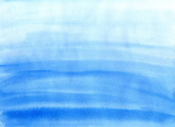 Aquarel Abstracte Textuur Met Wazig Blauw Cyaan Achtergrond Met Hand — Stockfoto