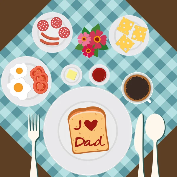 Happy father's day — Stock Vector