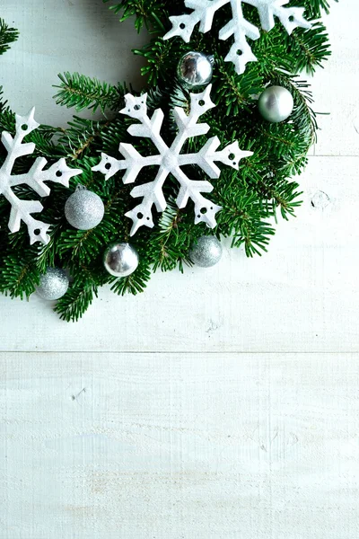 Snow flakes Christmas wreath