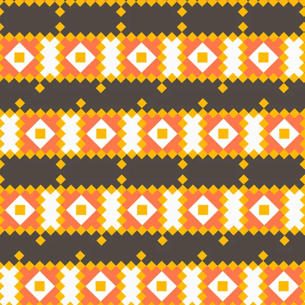 Texture tribale sans couture — Image vectorielle