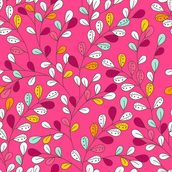 Naadloze floral textuur — Stockvector