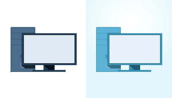 Icoane de PC — Vector de stoc