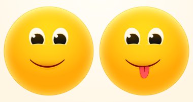 Gülümseme ve dil yüzler