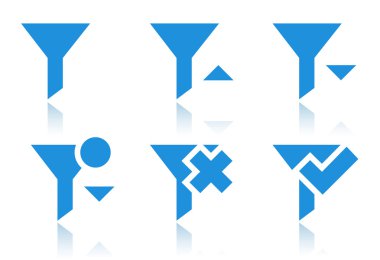 filter icons clipart