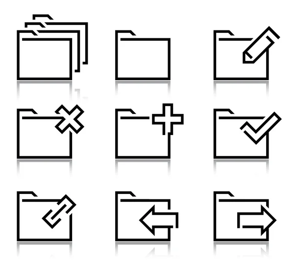 Pictogrammen van de omslag — Stockvector