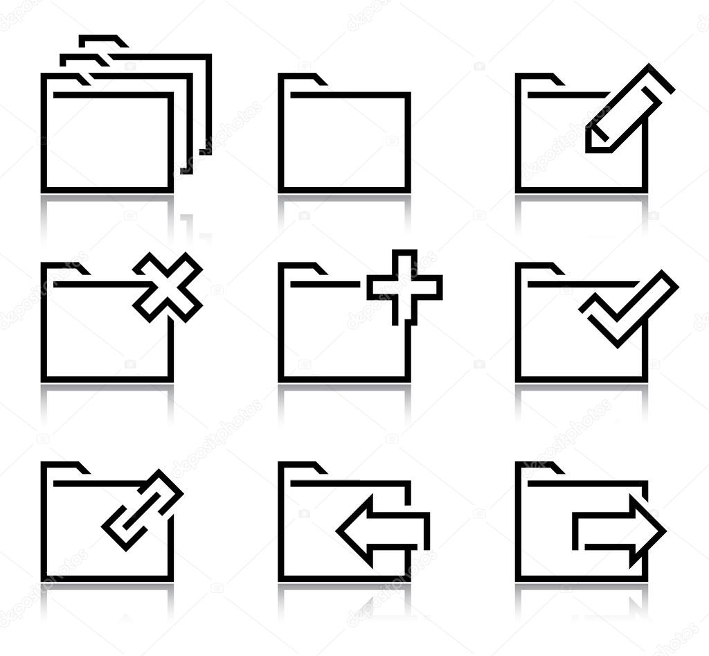 Folder icons