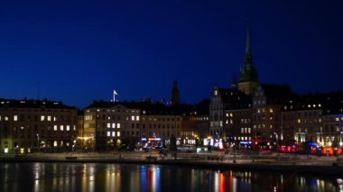 gece Stockholm şehir