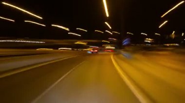 gece sürüş Kentsel şehir yol 