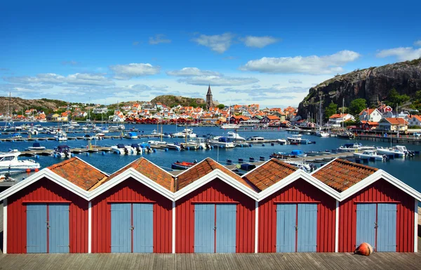 Swedish fishing village Fjallbacka — Stock Photo, Image