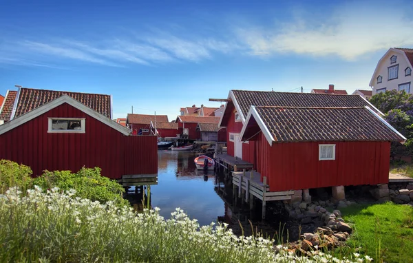 Casa Rural en Suecia, Escandinavia — Foto de Stock