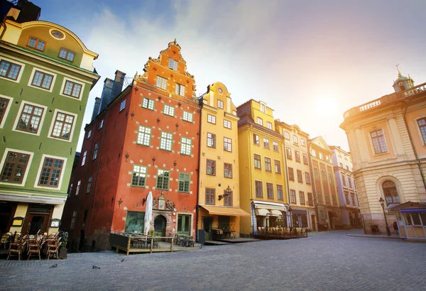 Stockholm city early morning — Stock Photo, Image