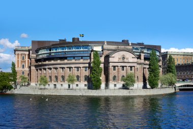 Stockholm'de bina Parlamento
