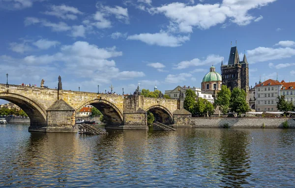 Praha Česká Republika Karlův Most — Stock fotografie