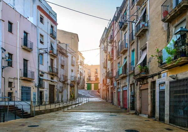 Španělské Město Tarragona Pobřeží Středozemního Moře — Stock fotografie