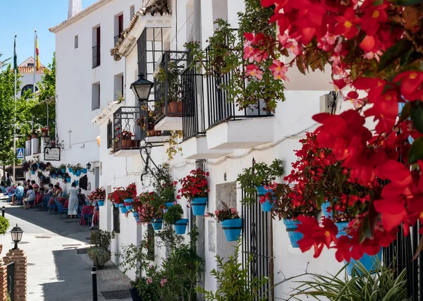 Mijas Spagna Giugno 2021 Villaggio Mijas Andalusia Con Case Bianche — Foto Stock